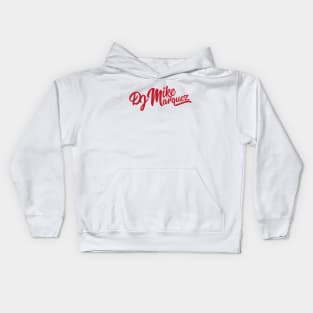 DJ Mike Marquez (Red Logo) Kids Hoodie